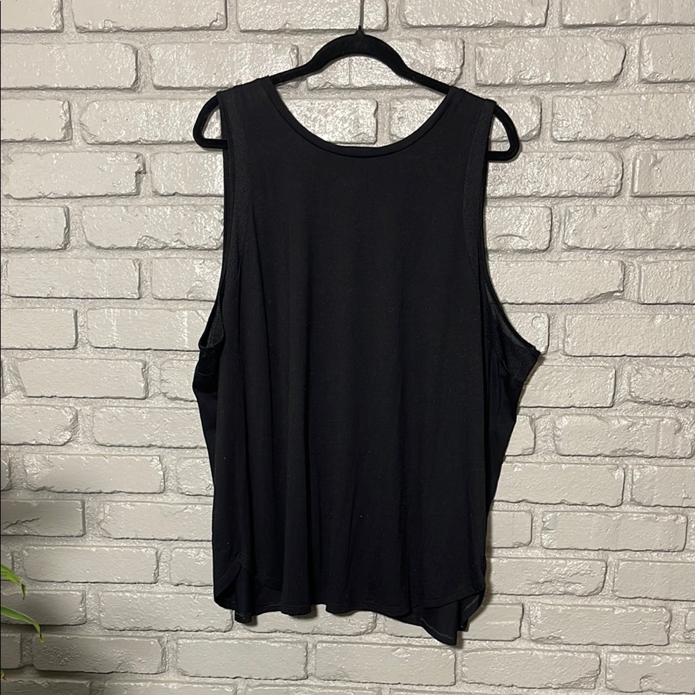 Old Navy Black Muscle Tee Sleeveless Top